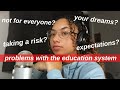 why i&#39;m not going to university : True 2 Self Podcast #3