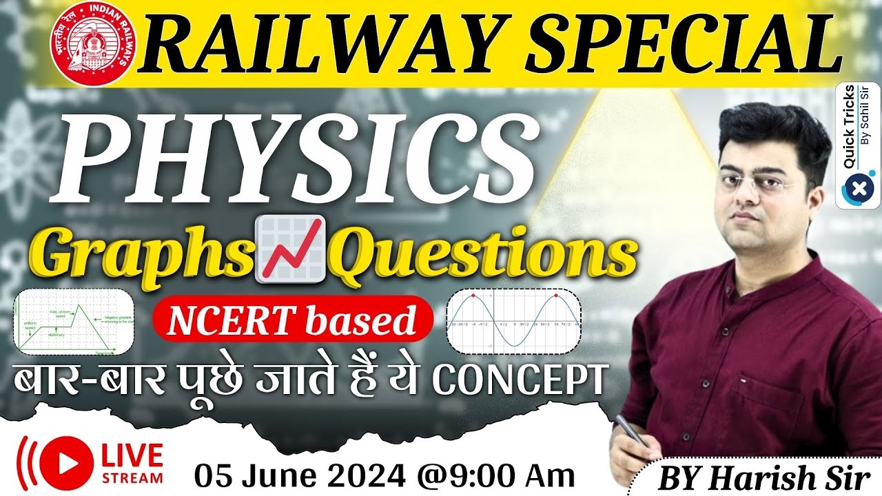 Railway exams 2024 25 physics graph questions ncert based most