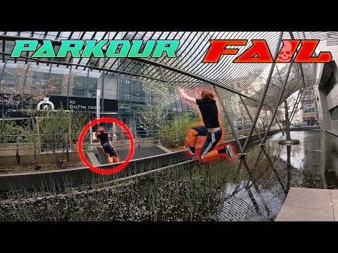 PARKOUR WATER FAIL... j'ai encore mal..