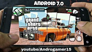 GTA SAN ANDRES 1.08 PARA ANDROID 7.0 NOUGAT APK+OBB 2018 screenshot 3