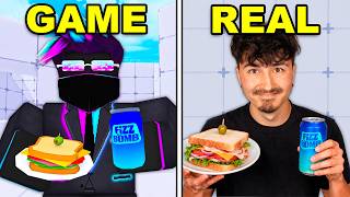 I Ate Every FOOD RIVALS SKIN in Real Life!