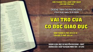 HTTL TÂN AN - TP ĐÀ NẴNG - Chương trình thờ phượng Chúa - 13/09/2020