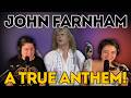 This One Really Got Us! 😪 JOHN FARNHAM - You're the Voice [Live at MSO] FIRST TIME COUPLE REACTION