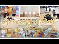 GROCERY HAUL AND CLEAN WITH ME | PANTRY & FRIDGE ORGANIZATION | KITCHEN ORGANIZATION IDEAS