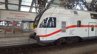 201. IC 2 Video: BR4110 IC 2 in Dresden Hbf: IC2271 Dresden Hbf
