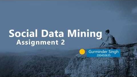 Social Data Mining for Facebook/Twitter - Assignment 2