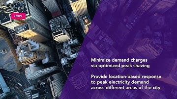 New York City, a combined storage and demand response system