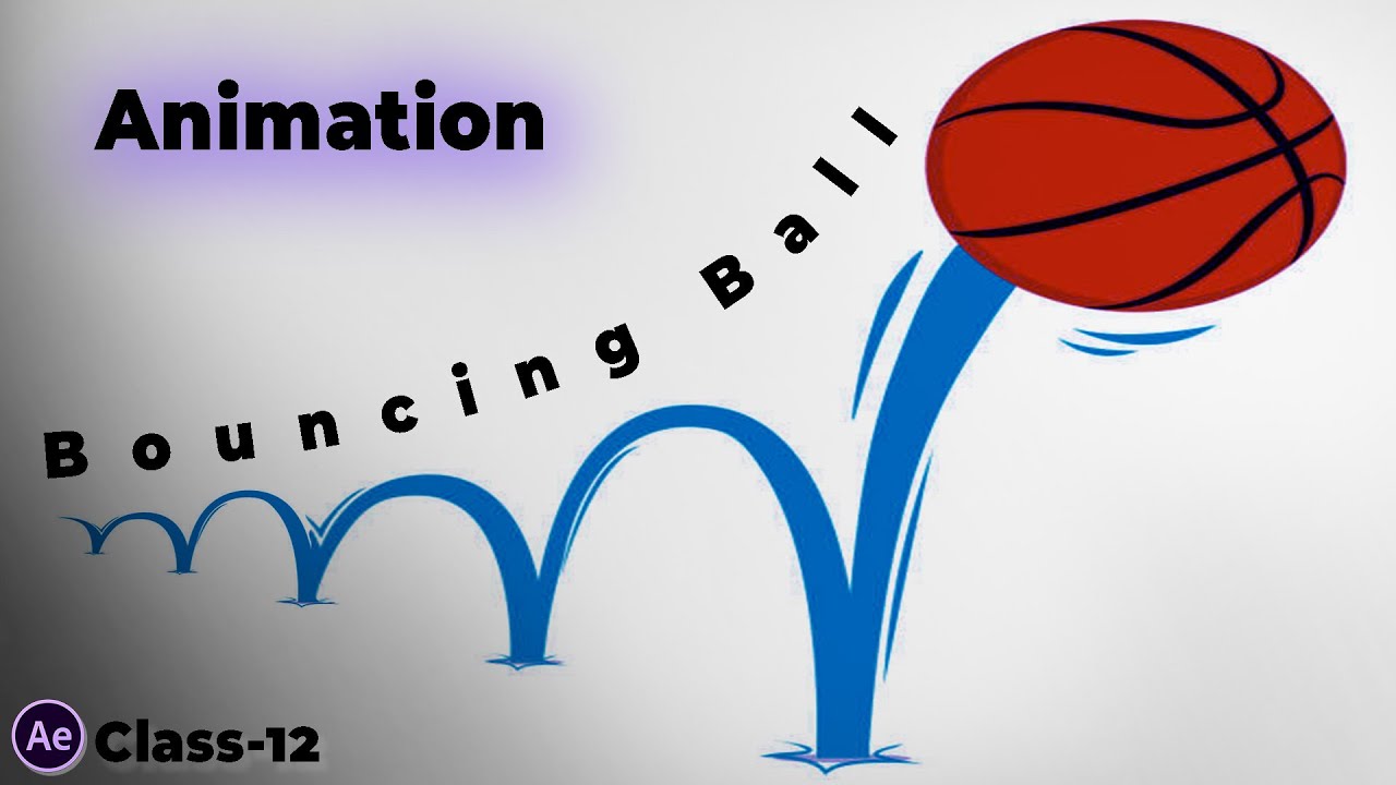 Animation bouncing. Animation bouncing