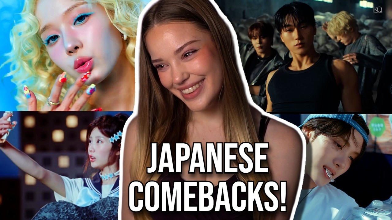 KPOP CATCH UP: JAPANESE COMEBACKS (ATEEZ, AESPA, ILLIT, TWS) - YouTube