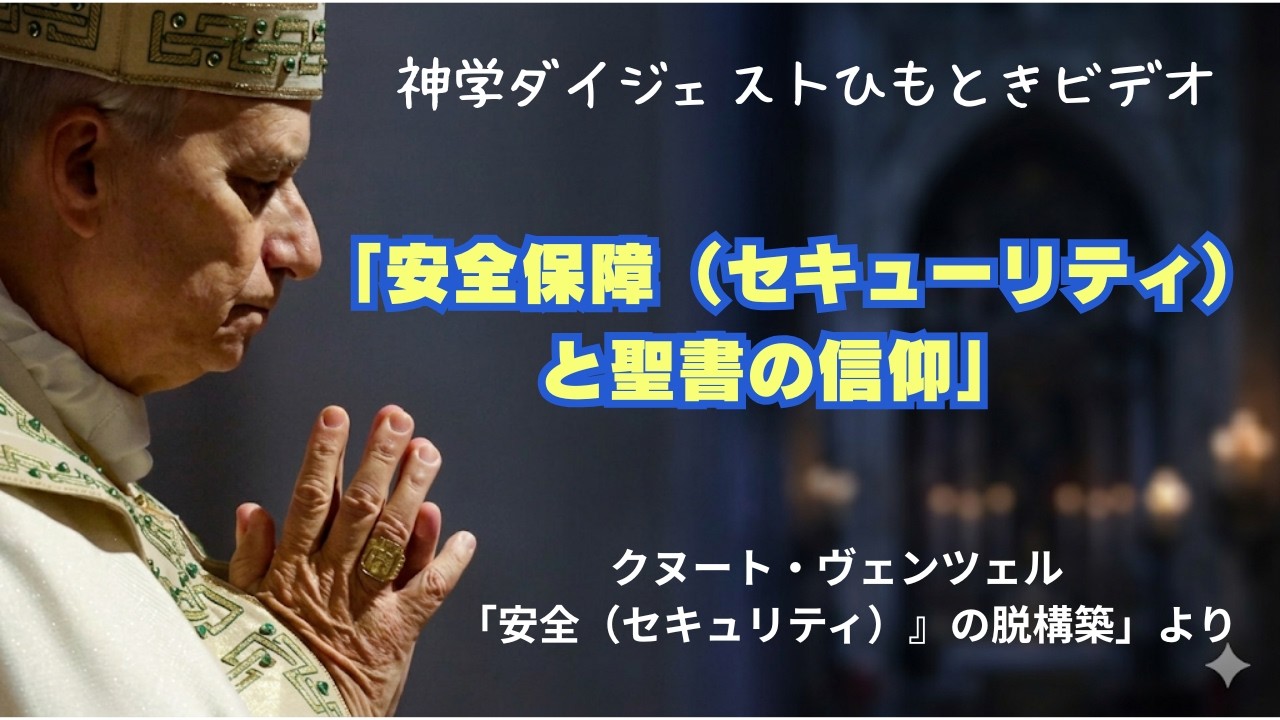 日本国憲法を変えさせない！】「安全保障（セキューリティ）と聖書の