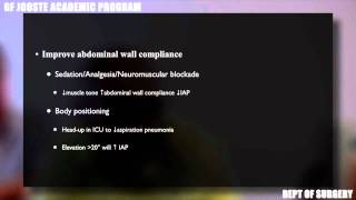 20110118_Abdominal Compartment Syndrome Part 3.mov