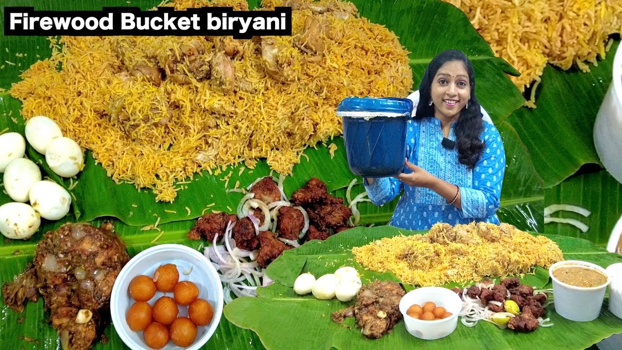 Best Bucket Biryani In Chennai Food Vlogs Bucket Biryani Food