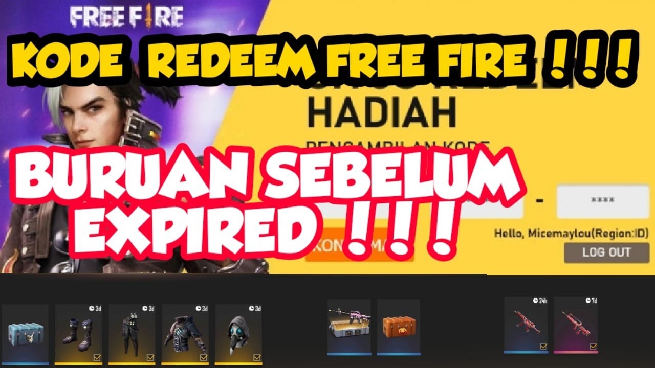 BAGI - BAGI KODE REDEEM FREE FIRE TERBARU HARI INI (JULI 2020