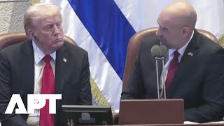 Trump Looks Upset as Knesset Speaker Promises Nobel Peace Prize Nomination: ‘No One More Deserving'