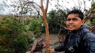 વાવાઝોડું |मेरे गांव में चक्रावत तुफान ने मचाई तबाही  || Hurricane Tauktae Cyclone in my village