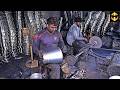 How steel bucket are made in factory  process   factory mass production