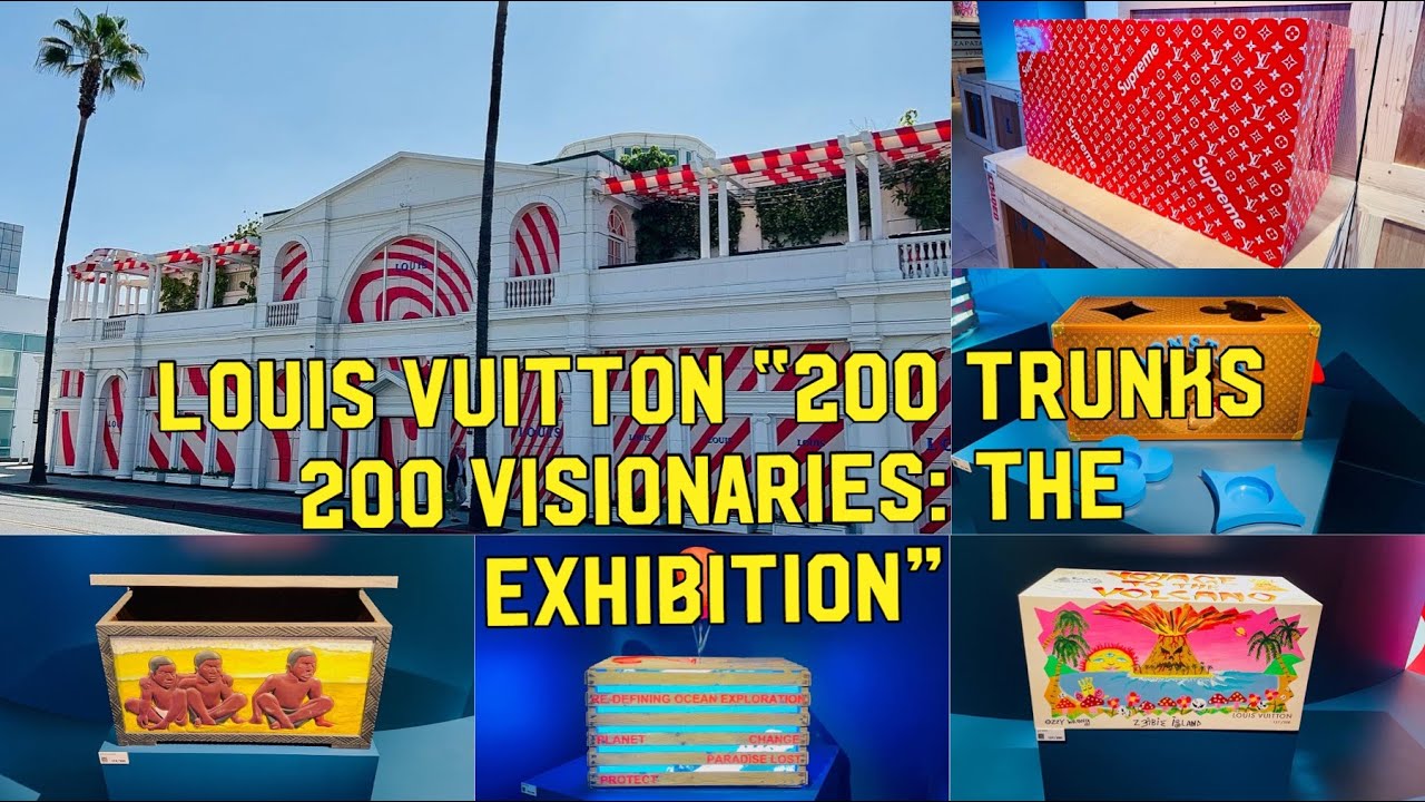 Louis Vuitton's 200 Trunks, 200 Visionaries Exhibition Opens in LA