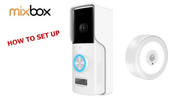 Mix box Smart Home Security Wireless Doorbell with Build In Camera Set