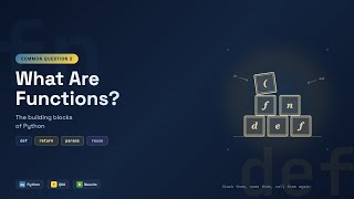 What are Functions in Python Explained in 3 Minutes (Common Questions #2)
