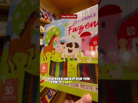 Livro Kit para Colorir Animais da Fazenda 💚