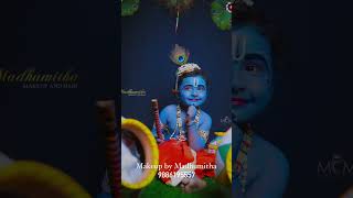 Created Krishna's look on this Janmashtami 🦚❤️