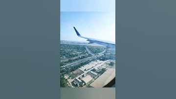 Delhi Airport View From Sky /Flight Landing Video #shorts #ytshorts #travelshorts #viral