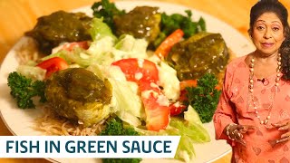 Fish In Green Sauce | Mallika Joseph Food Tube