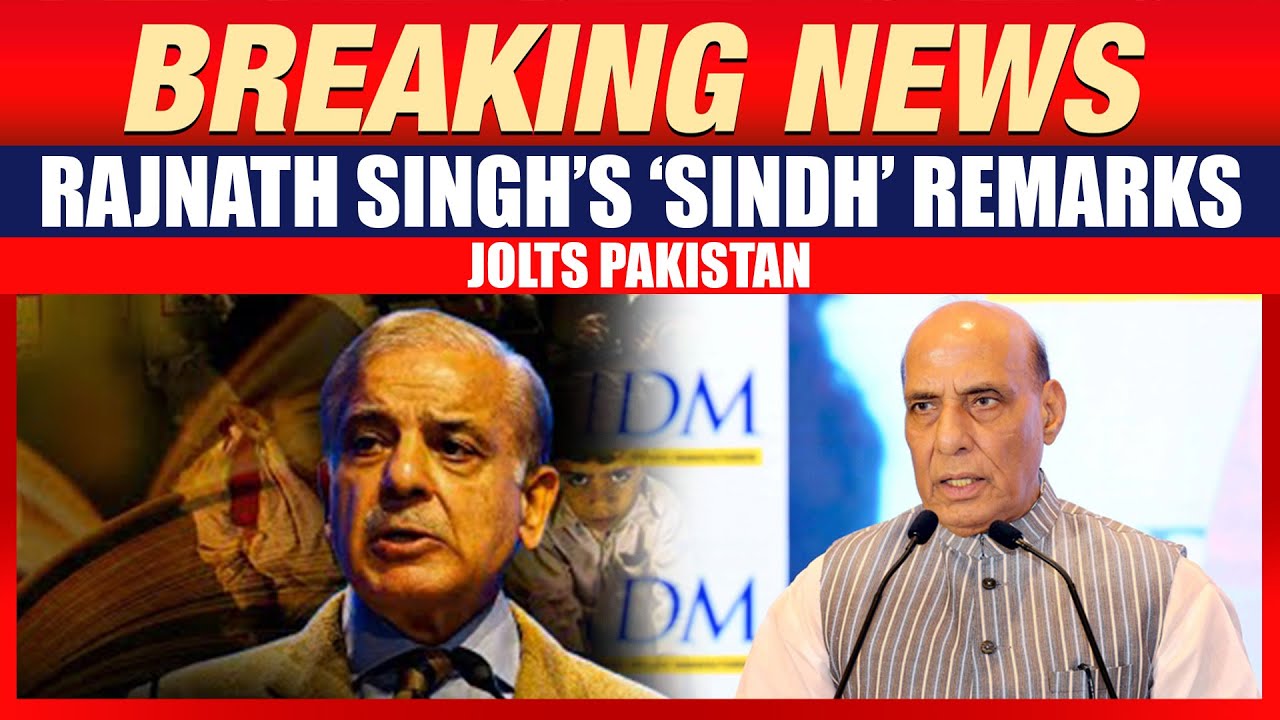 Rajnath Singh's Statement on 'Sindh' Sparks MASSIVE Reaction in Pakistan