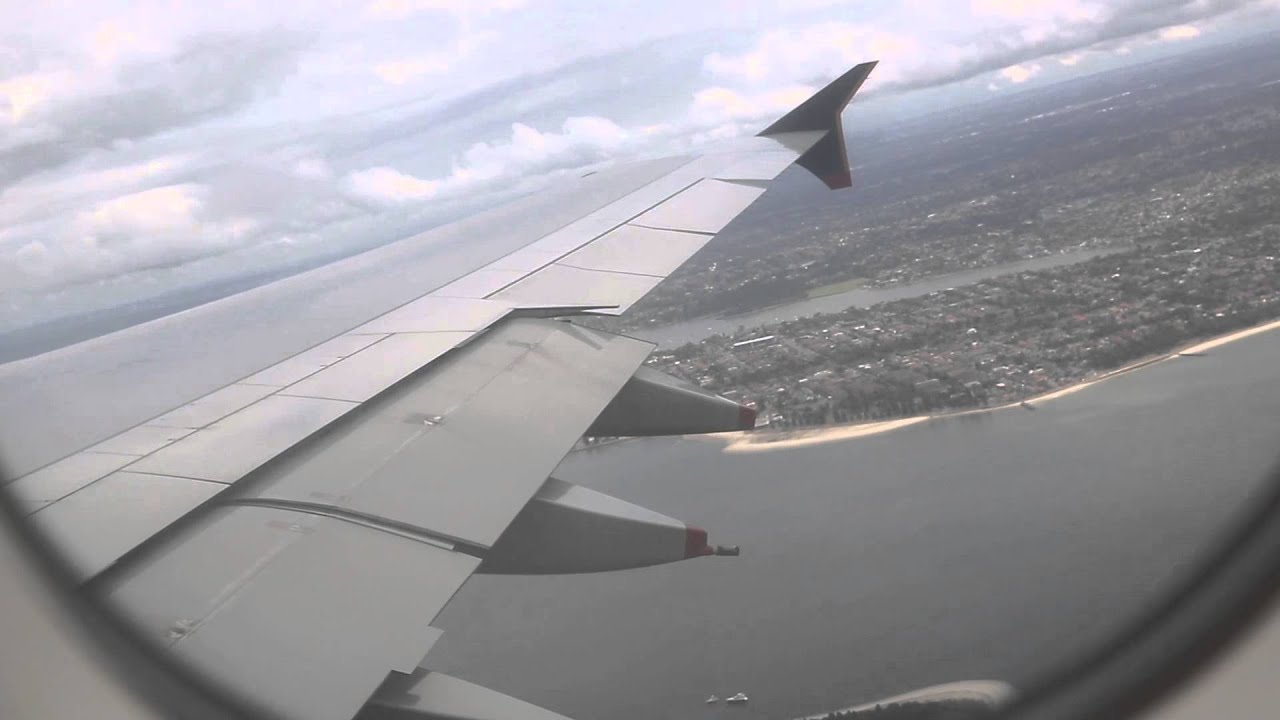 Singapore Airlines Airbus A380 Takeoff - Sydney (SQ 232)