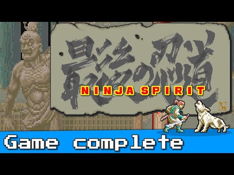 Ninja Spirit (Arcade) Game complete 🕹️ No deaths - One credit - HD 60fps