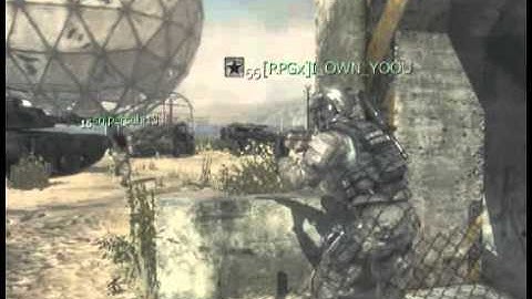 MW3: Cross The Map Throwing Knife on Dome