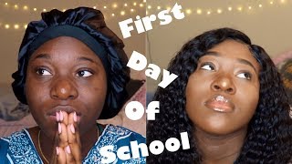 CHIT CHAT GRWM : Worst First Day of School EVER!! | ft. Lavy Hair