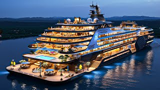 Inside The $8,000,000,000 Mega Yachts