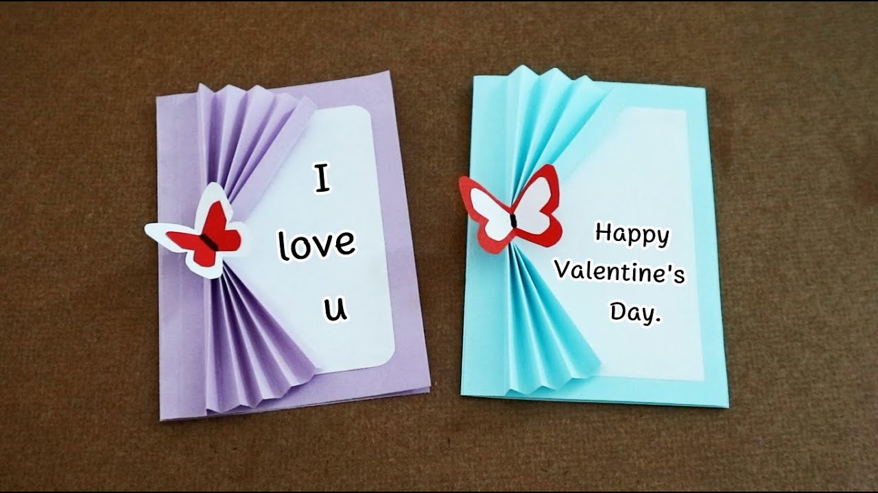 สอนทำการ์ดวาเลนไทน์ ทำการ์ดให้แฟน วิธีทำการ์ดให้คนรัก Make Card Valentine'S  Day. Diy Paper Card. - Youtube