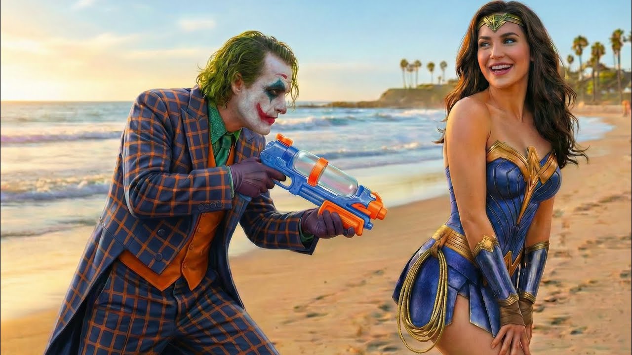 Unexpected Team-Up: Spider-Man & Joker Save Supergirl | Full AI Motion Story 🕷️🃏🦸‍♀️