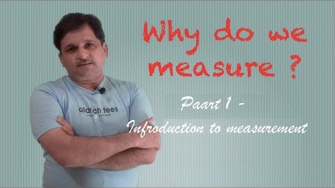 Introduction to measurement