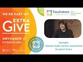 Scholarship Recipient Sierra | ExtraGive 2023