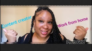 How I got my first work from home job offer ! Work from home | content creator