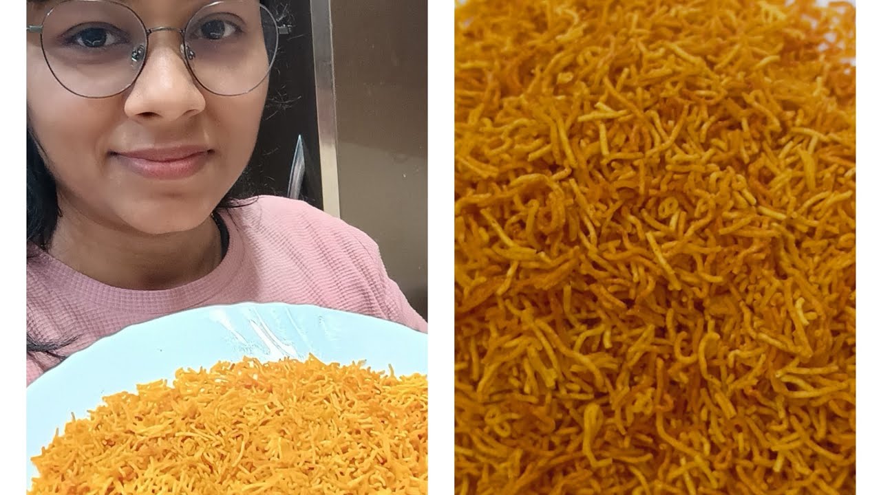 बिलकुल मार्केट जैसी Aloo Besan Bhujiya namkeen recipe#snacks 