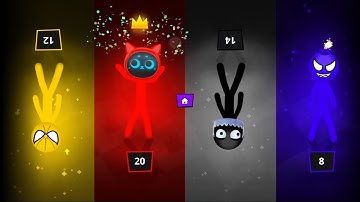 Stickman Party: 1 2 3 4 Player Games Free - Gameplay Walkthrough  - All Mini Games (Android) part 12