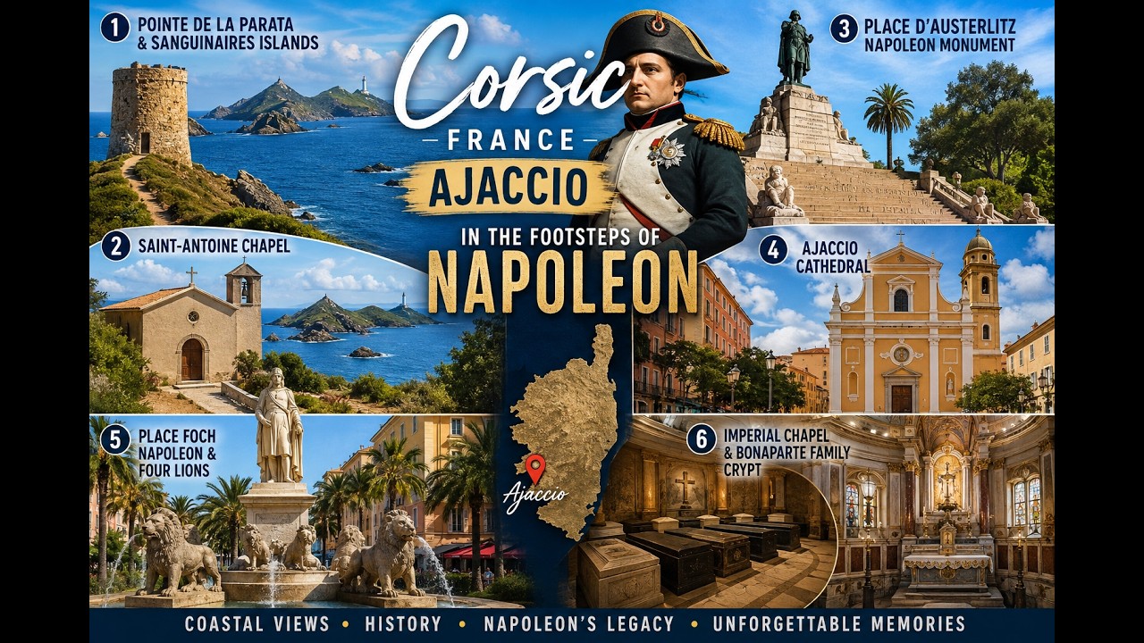 Corsica France Cruise Port Exploring Ajaccio, Napoleon & the Stunning Coast