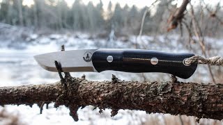 BeaverKnife Bushcraft &#39;America 2.0&#39;/Что стало за год и жёсткие тесты!