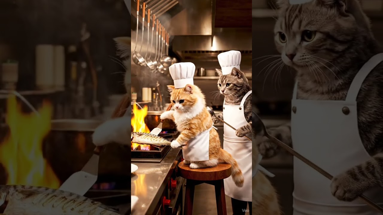 Saba Focus: A Cat’s Culinary Moment