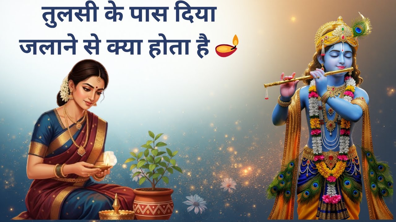 तुलसी के पास दिया जलाने से क्या होता है