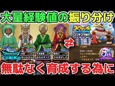 【ドラクエウォーク】特級職の効率の良いレベリング方法について!週末のメタルキング狩りにもオススメです!【DQウォーク】