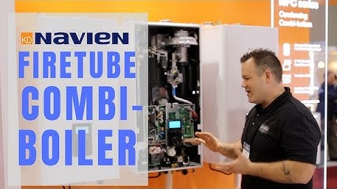 Navien Firetube Combi Boiler (NFC) #ahrexpo