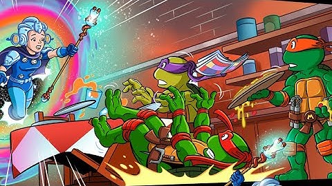 Skaarg And Traag Bosses - TMNT Mutant Madness