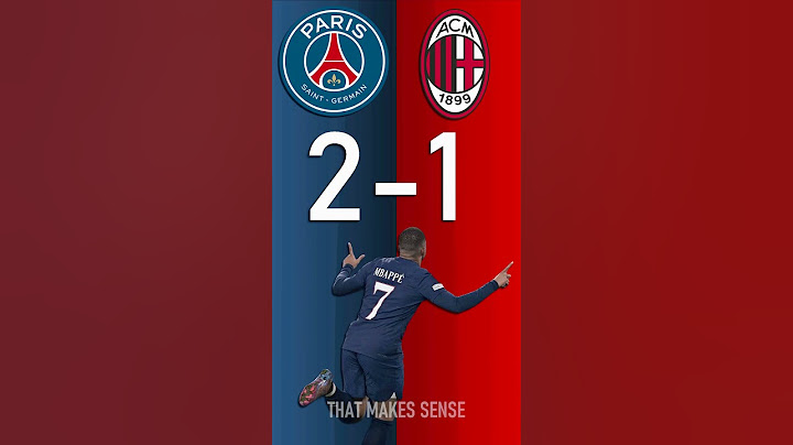 PSG vs AC Milan : UEFA Champions League Score Predictor - hit pause or screenshot