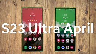 Samsung Galaxy S23 Ultra April Update vs S24 Ultra: A step closer to S24U? Ultra