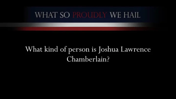 Shaara: What kind of person is Chamberlain?